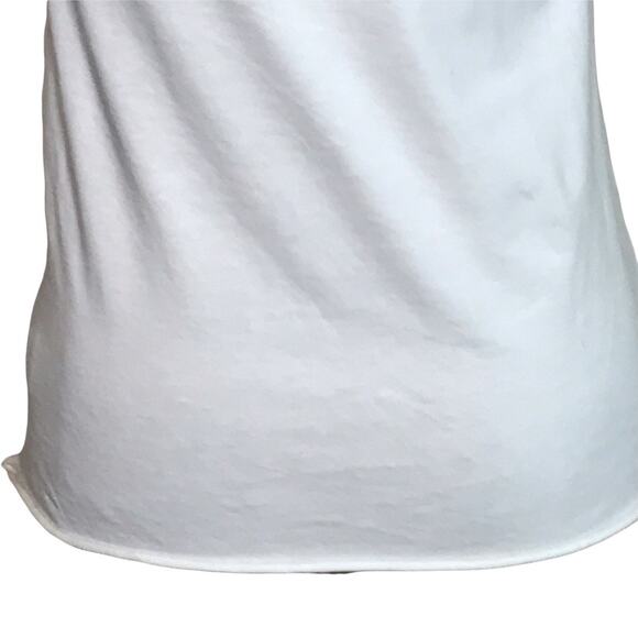 See By Chloe Size 36 White Cold Shoulder Floral Lace Ruffle Tank Top Romantic - Picture 10 of 16